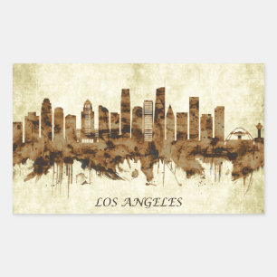 Sticker Rectangulaire Cityscape