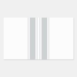 Sticker Rectangulaire Cliquez sur Personnaliser pour modifier Gris en co