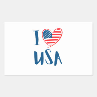 Sticker Rectangulaire Collection du parti Élections USA !