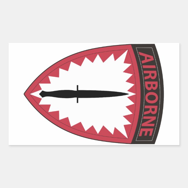 Sticker Rectangulaire Commandement des opérations spéciales Europe (Devant)