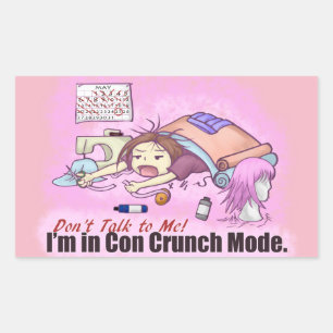 Sticker Rectangulaire Con Crunch
