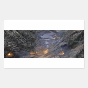 Sticker Rectangulaire Concept de ville de Goblin - Ponts