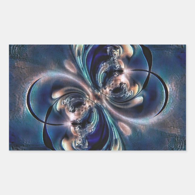 Sticker Rectangulaire Conception (Devant)