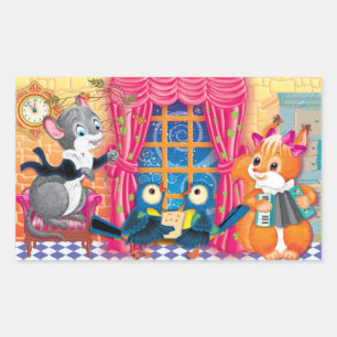 Sticker Rectangulaire concert