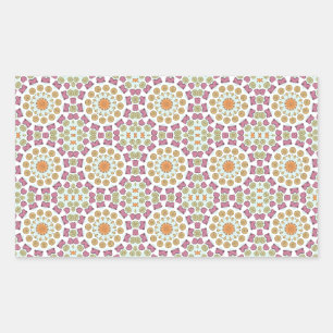 Sticker Rectangulaire Coquillages