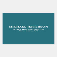 Couleur Turquoise foncée chic personnalisée