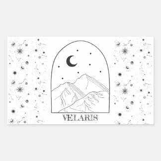 Sticker Rectangulaire Cour des Dreams Velaris