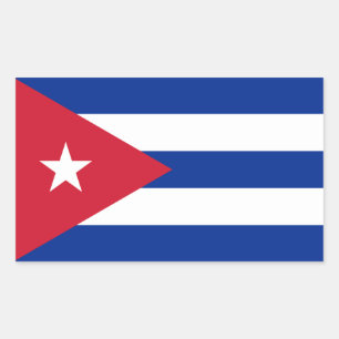 Sticker Rectangulaire cuba