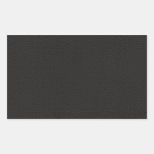 Sticker Rectangulaire Cuir vintage Faux