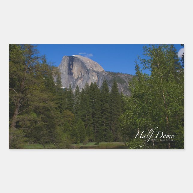 Sticker Rectangulaire Demi-dôme (Devant)