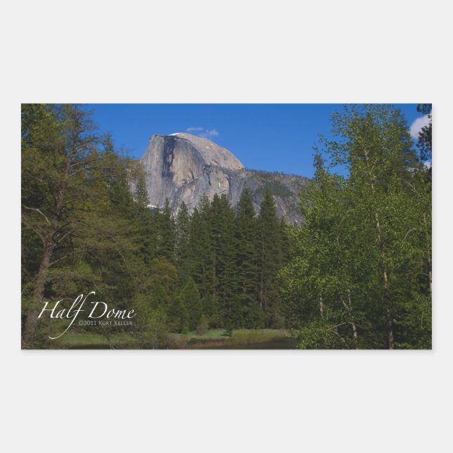 Sticker Rectangulaire Demi-dôme (Devant)