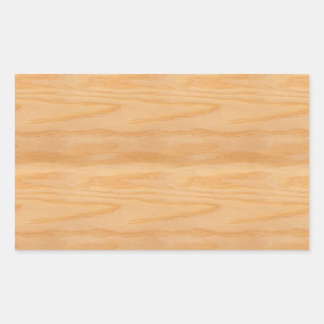 Sticker Rectangulaire Design élégant Modèle moderne en bois noir (Devant)