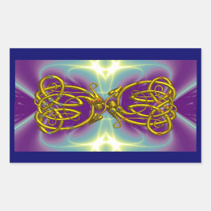 STICKER RECTANGULAIRE DRAGONLOVE