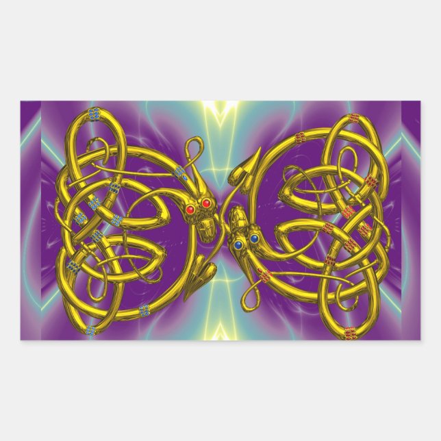 STICKER RECTANGULAIRE DRAGONLOVE (Devant)