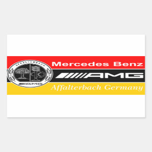 Sticker Rectangulaire drapeau amg