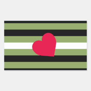 Sticker Rectangulaire Drapeau Boi Pride