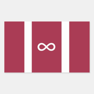 Sticker Rectangulaire Drapeau de fierté d'autisme