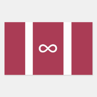 Sticker Rectangulaire Drapeau de la fierté autiste