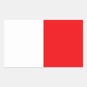 Sticker Rectangulaire Drapeau du comté de Tyrone Irlande du Nord Royaume