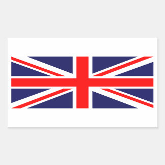 Sticker Rectangulaire Drapeau du Royaume-Uni