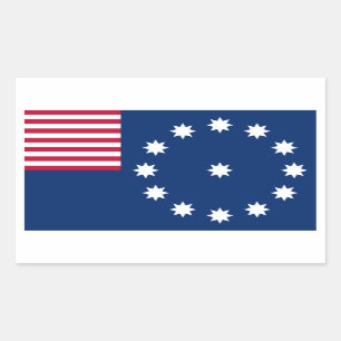 Sticker Rectangulaire Drapeau Easton
