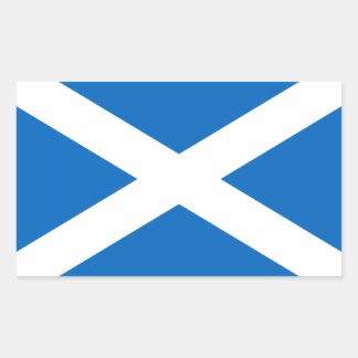 Sticker Rectangulaire Drapeau écossais