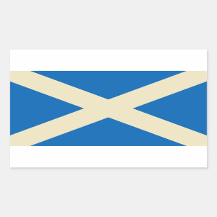 Sticker Rectangulaire Drapeau écossais