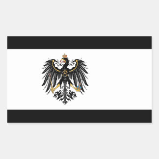 Sticker Rectangulaire Drapeau prussien