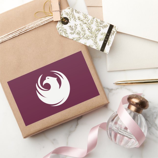 Sticker Rectangulaire Drapeau urbain de Phoenix (Arizona) (Cadeaux)