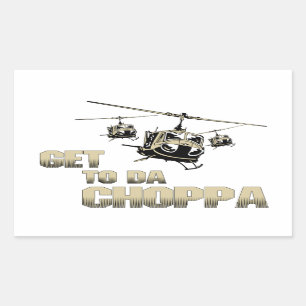 Sticker Rectangulaire Drôle Choppa