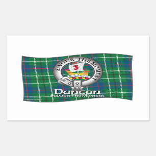 Sticker Rectangulaire Duncan Clan