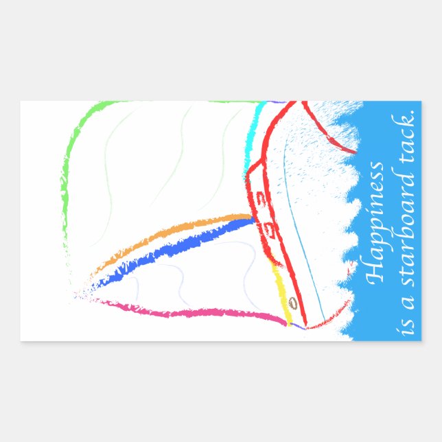 Sticker Rectangulaire Emballage (Devant)