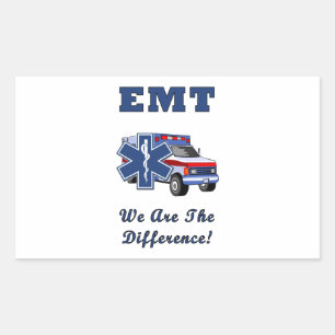 Sticker Rectangulaire EMT Nous Sommes La Différence