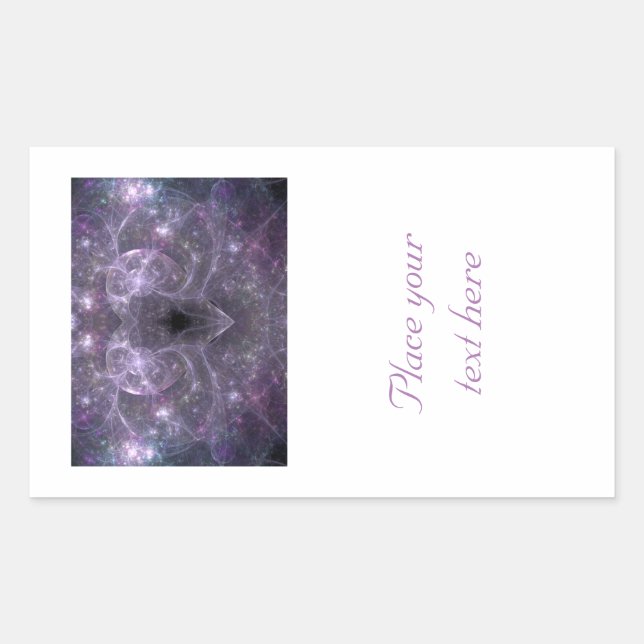 Sticker Rectangulaire Énergie de l'amour (Devant)