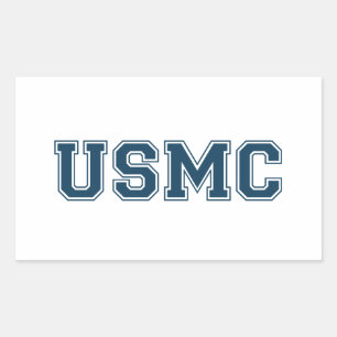 Sticker Rectangulaire Équipe USMC