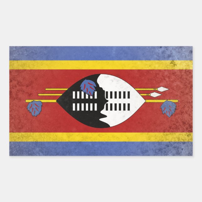 Sticker Rectangulaire eSwatini (Devant)