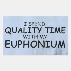 Sticker rectangulaire Euphonium Time