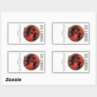 Sticker Rectangulaire Exploitez votre ex-libris de force