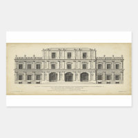 Façade de style théâtral de Colen Campbell