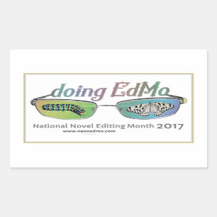 Sticker Rectangulaire faire l'autocollant d'EdMo