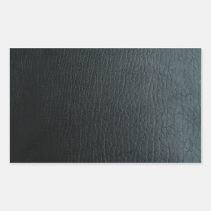 Sticker Rectangulaire Faux Leather
