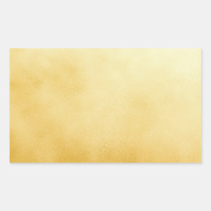 Sticker Rectangulaire Feuille d'Or Faux Or