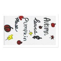 Feuilles d'automne et Citrouille S'il vous plaît S