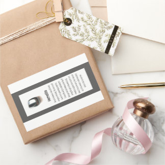 Sticker Rectangulaire Forfait Hematite Quartz Crystal Signification Bijo