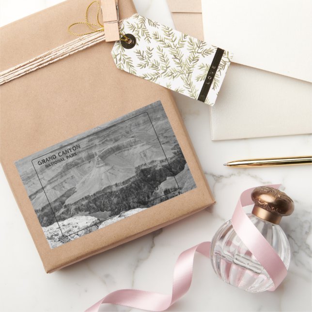Sticker Rectangulaire Grand Canyon (Cadeaux)