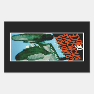 Sticker Rectangulaire Grand Prix Automobile de Nice