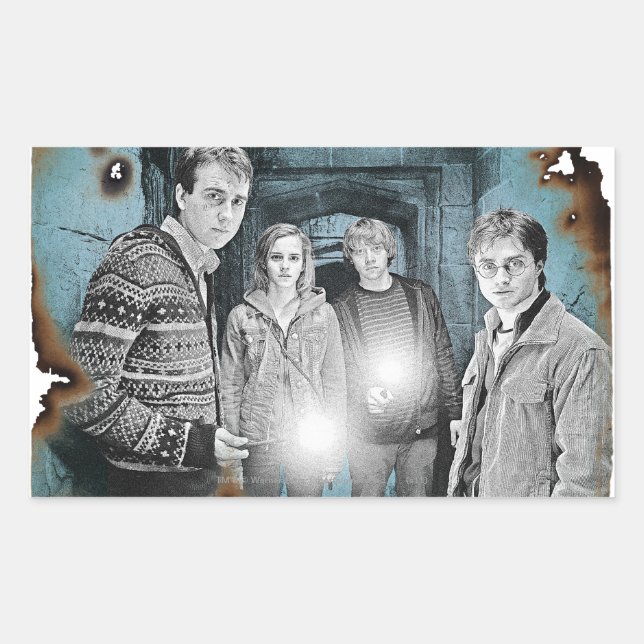 Sticker Rectangulaire Groupe 1 (Devant)