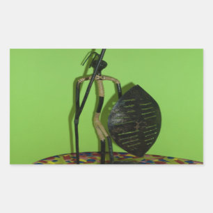 Sticker Rectangulaire Hakuna Matata Kenya Maasai.JPG