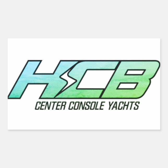 Sticker Rectangulaire HCB Consule Centres Yachts (Devant)