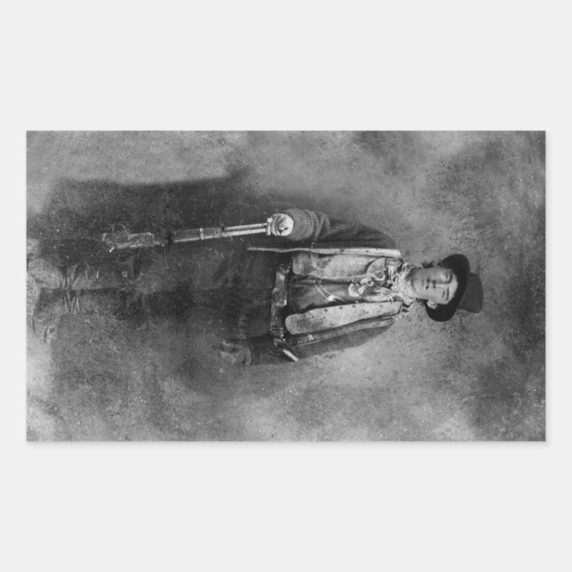 Sticker Rectangulaire Henry McCarty, Billy, l'hors-la-loi de l'Ancien Ou (Devant)